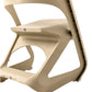 Barstool Now Dining Chairs Office Cafe Lounge Seat Stackable Plastic Leisure Chairs Beige - Set of 4