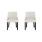 Beige Dining Arm Chairs - Set of 2