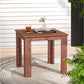 Side Table Wooden Desk Outdoor Furniture Camping Garden Brown