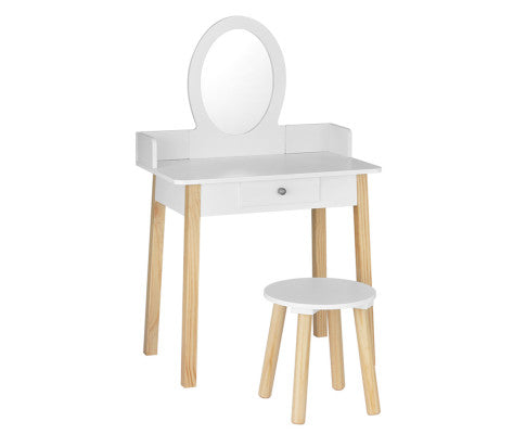 Makeup Dressing Table Chair Set for kids