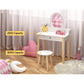 Makeup Dressing Table Chair Set for kids