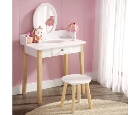 Makeup Dressing Table Chair Set for kids