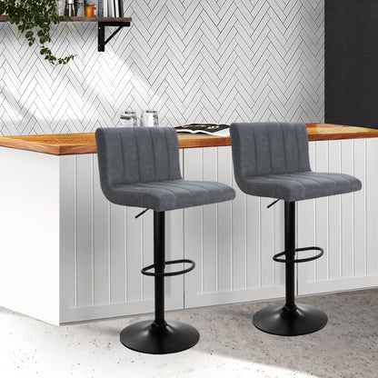 "Elevate Your Home Bar Section with Artiss Velvet Chair and Sturdy Adjustable Bar Stools for Stylish and Comfortable Seating"