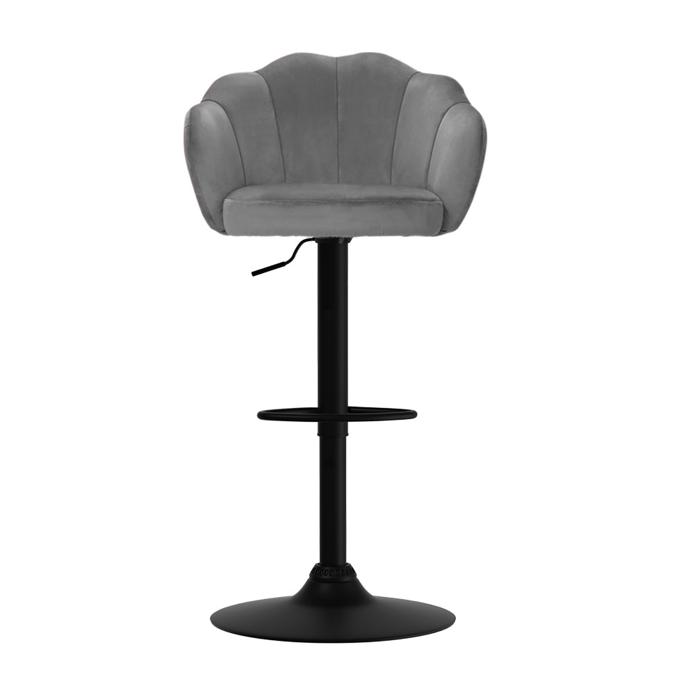 Introducing Artiss' Nessah bar stools with a modern design and luxurious feel, perfect for any kitchen, living room, or bar section. Our barstools feature a stunning clam shell design with premium velvet upholstery and soft padded seats for ultimate comfort