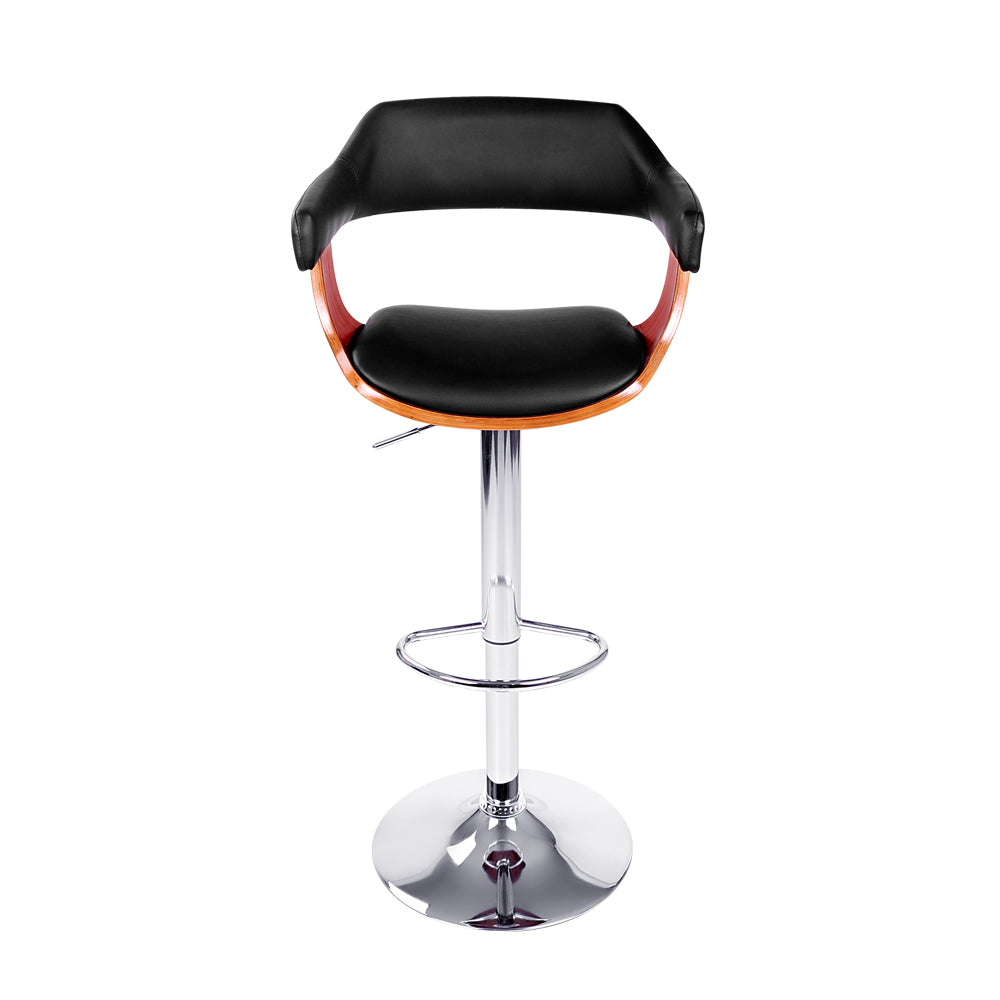 Barstool Now Wooden Bar Stool - Black and Wood