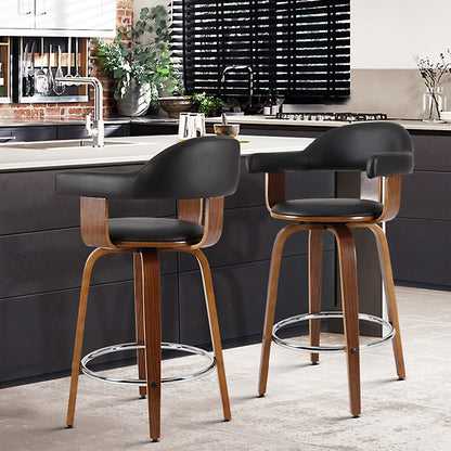 "Upgrade Your Home Bar or Living Space with Artiss Velvet Chair and Swivel Bar Stools Set for Unmatched Comfort and Style"