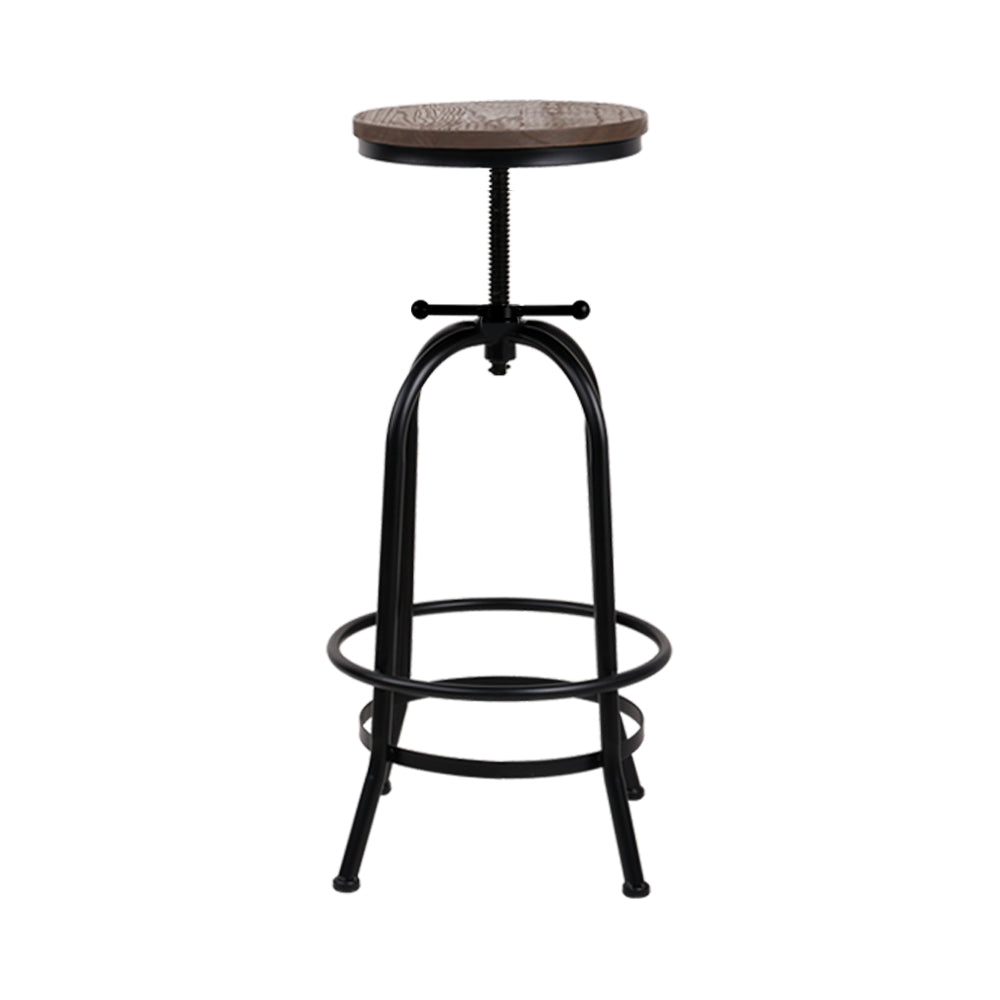 Artiss Bar Stool Black and Brown