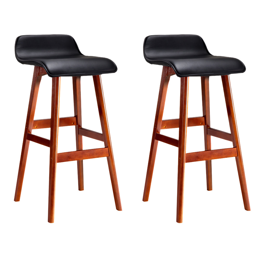 Sliva Bar Stool - a stylish and comfortable bar stool featuring a smooth plywood frame, PU leather upholstered seat, cascading footrest, and heavy-duty fixings. Perfect for home bars, kitchens, or commercial spaces.  Tags: #barstool #furniture #interiordesign #homebar #commercialdesign