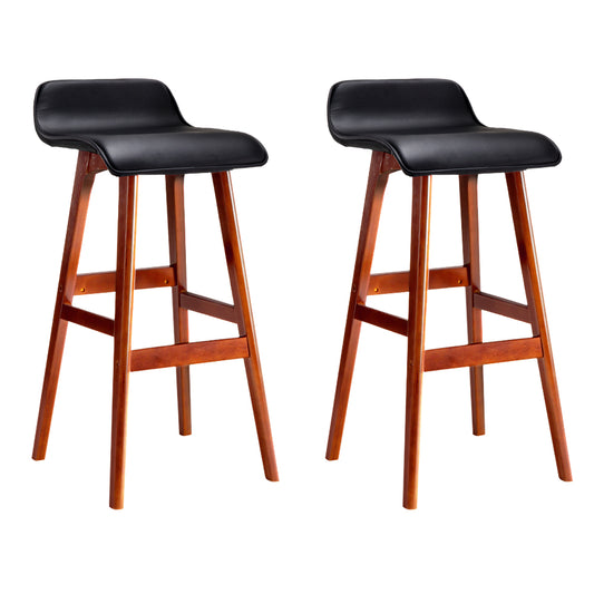 Sliva Bar Stool - a stylish and comfortable bar stool featuring a smooth plywood frame, PU leather upholstered seat, cascading footrest, and heavy-duty fixings. Perfect for home bars, kitchens, or commercial spaces.  Tags: #barstool #furniture #interiordesign #homebar #commercialdesign