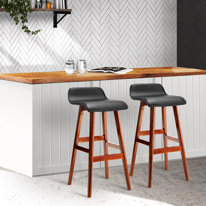 Sliva Bar Stool - a stylish and comfortable bar stool featuring a smooth plywood frame, PU leather upholstered seat, cascading footrest, and heavy-duty fixings. Perfect for home bars, kitchens, or commercial spaces.  Tags: #barstool #furniture #interiordesign #homebar #commercialdesign